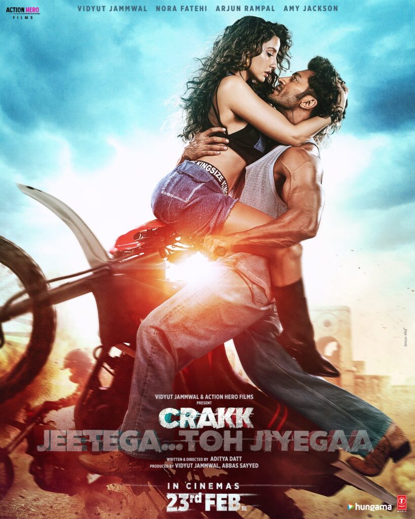 Crakk Movie Poster