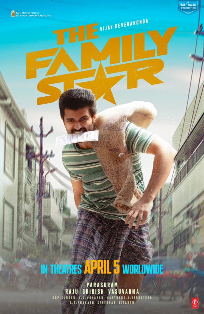 Family Star: Telugu Movie 2024 | Vijay Deverakonda, Mrunal Thakur