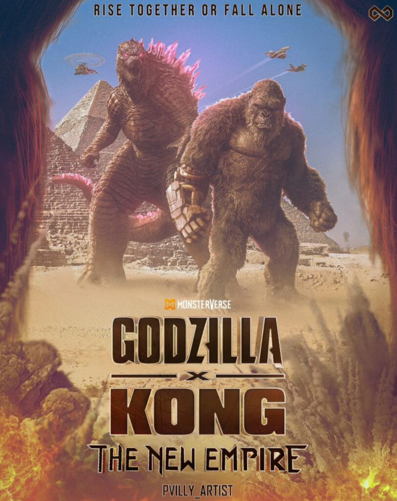 Godzilla x Kong The New Empire poster 5